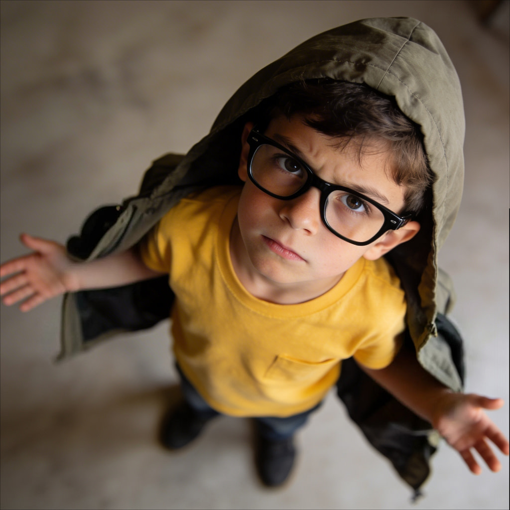 Niño enfadado